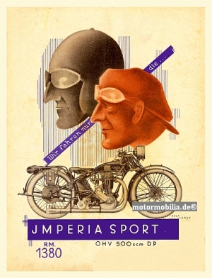 Imperia Motorrad Plakat Entwurf 1929  imp-po09