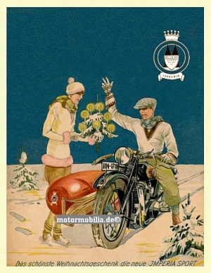 Imperia Motorrad Plakat Entwurf 1929  imp-po11