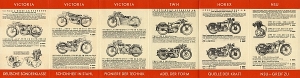 Deutsche Motorräder Prospekt Max Königer Wien 1936