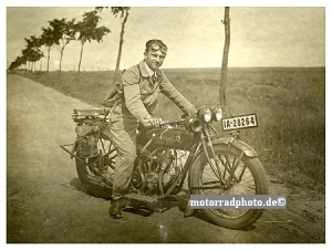 Mabeco Motorcycle Poster 1924  ma-po12