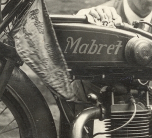 Mabret Motorrad Foto 1927  mab-f01
