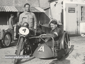 Motosacoche Motorcycle Racing Combination Photo 1934 mag-f08