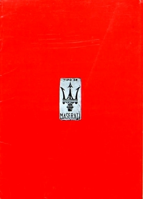 Maserati Automobil Brochure/File 1979 maser-op792