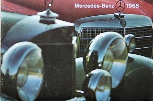 Mercedes Benz Brochure/Program USA 1968 mb-p681