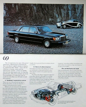 Mercedes Benz Prospekt/Programm USA 1978 mb-op781