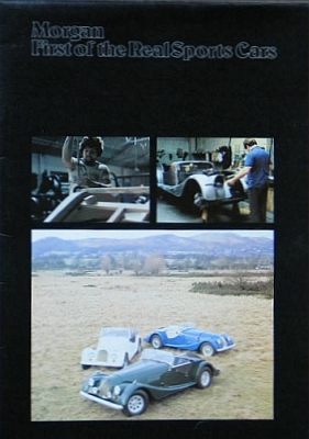 Morgan Automobil Brochure 1981 morg-op81