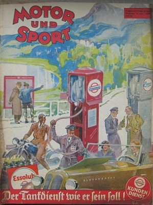 Motor und Sport Zeitschrift Heft 22 Juni 1935 mus-h22