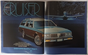 Oldsmobile Program Prestige Prospekt 1987  oldsm-op87