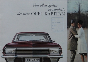 Opel Kapitän Brochure 8.1964 op-kaop642