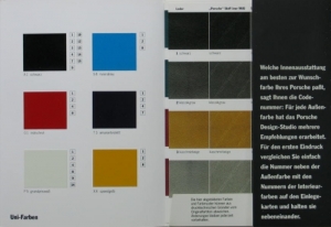 Porsche Farbliste 8.1993 por-ofl93