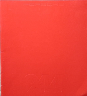 Porsche 944 Automobil Prospekt 7.1982 por-op821