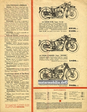 Prester Jonghi Brochure single sheet 1936