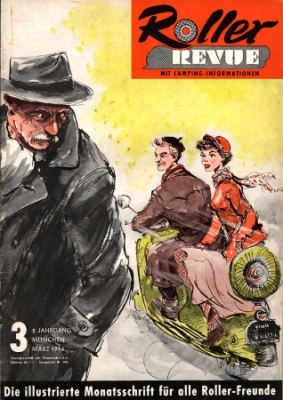 Scooter Revue Magazin Issue 3 März 1954