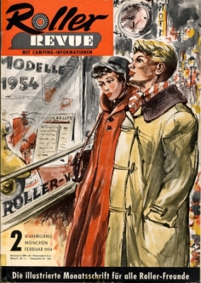 Roller Revue Scooter Magazin Issue 2 Februar 1954