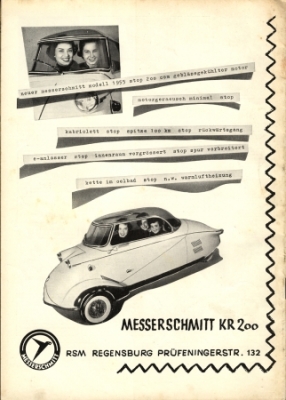 Roller Revue Zeitschrift Heft 2 Februar 1955