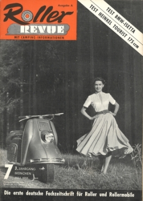 Roller Revue Zeitschrift Heft 7 Juli 1955