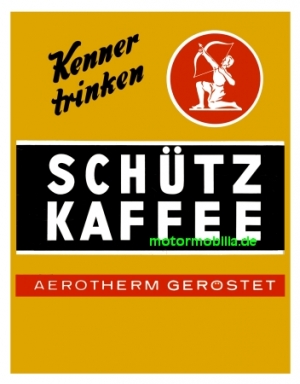 Schütz Coffee Poster Layout 1960  schtz-po01