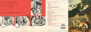 Simson Motorcycle Brochure Original 1959  sim-op59