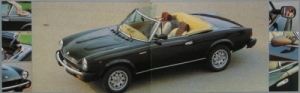 Pininfarina Spidereuropa Automobil Prospekt 1982 pini-op001