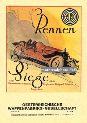 Steyr Automobil Poster Layout 1923 stey-po03