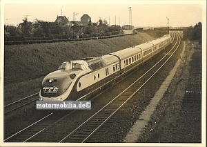 TEE Dieseltriebzug Foto Helvetia 1958  tee-f01