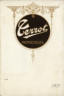 Terrot Motorrad Brochure 1927