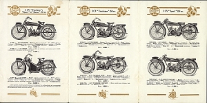 Terrot Motorrad Prospekt 1927