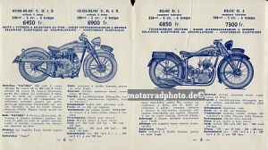 Ultima Motorrad Prospekt  12 Seiten  1937 ult-p37