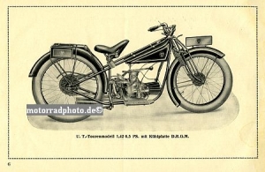 UT Motorrad Prospekt  8 Seiten  1927 ut-p27