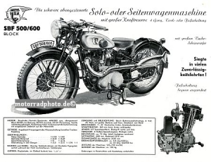 UT Motorrad Prospekt 8 Seiten  1937 ut-p37