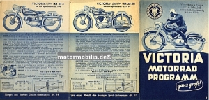 Victoria Motorrad Prospekt  1940