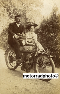 Vindec Spezial Motorrad Foto Typ V 2 Zyl. 1910  visp-f01