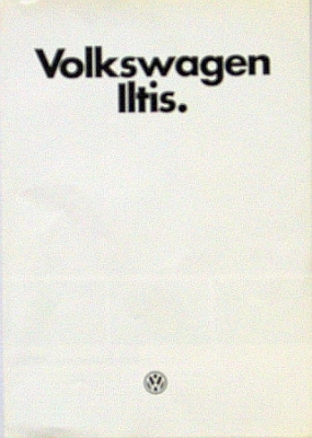 Volkswagen Iltis Brochure 9.81 vw-iop81