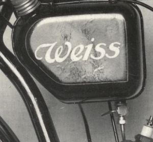 Weiss Kleinmotorrad Foto 1926 wei-f02